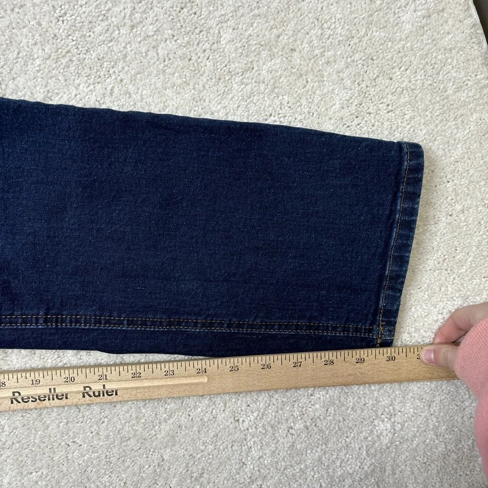 MOTT AND BOW Jeans Women's 32x30 Blue Boyfriend Denim Dark‎ Wash